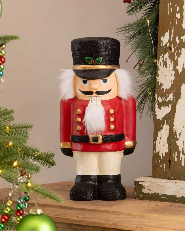 Chestnut Charlie Nutcracker Christmas Figurine